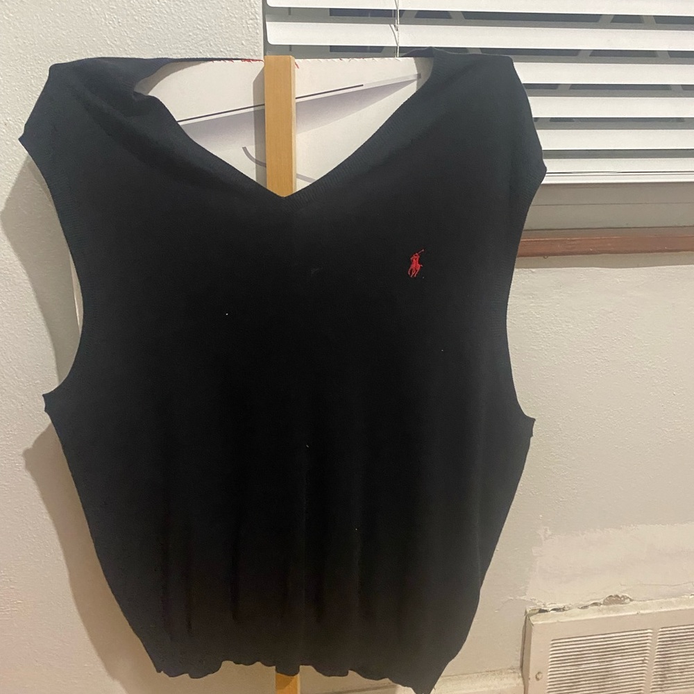 2xl black Ralph Lauren sweater, nonsmoker